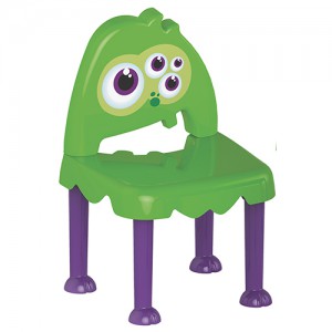 Cadeira Monster Kids Verde e Roxa - Tramontina